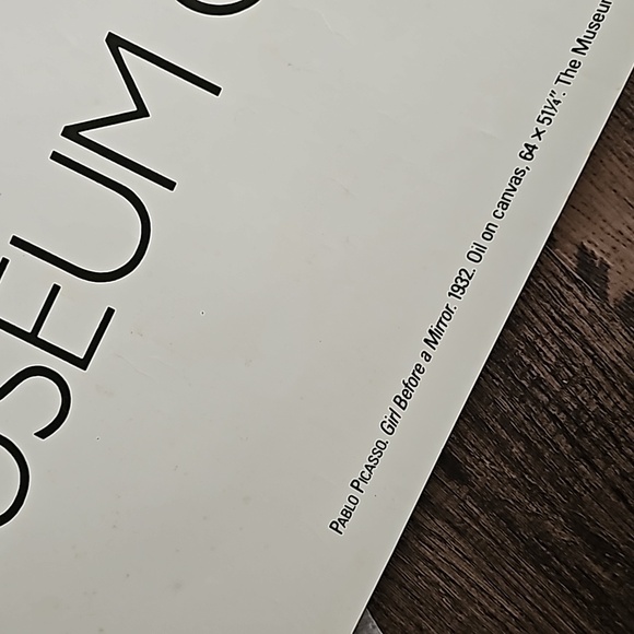 VTG Museum Print GIRL BEFORE A MIRROR by Pablo Picasso Printed in the U.S.A 1988 - Picture 5 of 14